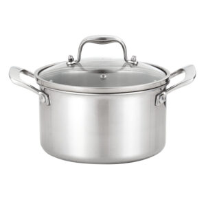 YUTAI 304 Composite Steel Stainless Steel Soup Pot 20-24CM Kitchenware