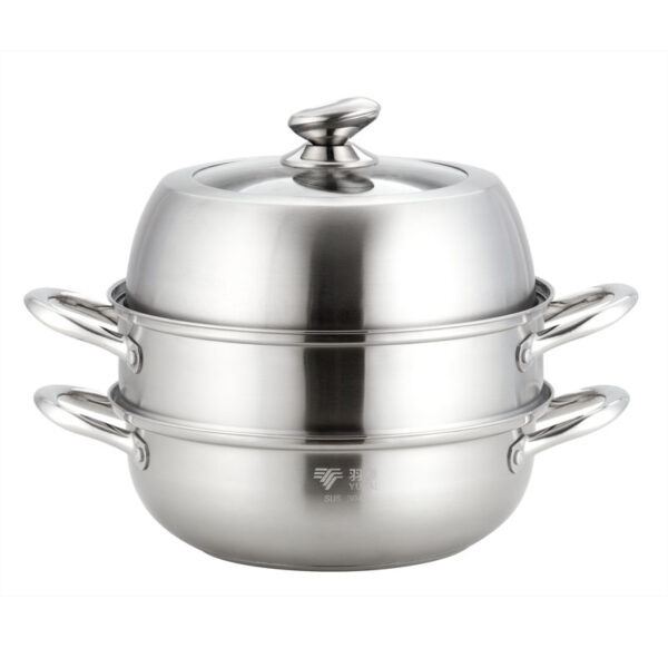 YUTAI 4 Piece Stainless Steel Stack and Steam Pot Set