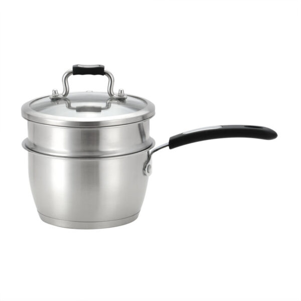 YUTAI anti-scalding handle stainless steel pot with two layers