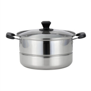 YUTAI anti-scalding handle two-layer steamer kitchen pot