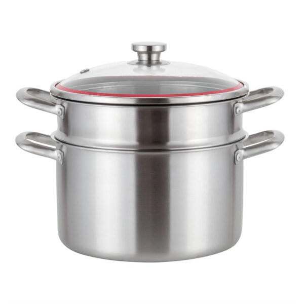 YUTAI high-grade three-layer steel stainless steel steamer with steel handle