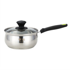 YUTAI cost-effective Stainless Steel Saucepan with tempered glass cover