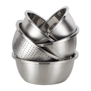 YUTAI 304 stainless steel mixing bowl set with colander