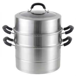 YUTAI 304 stainless steel steamer pot 3 layers OEM ODM factory