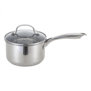 YUTAI cookware Stainless Steel SaucePan With Lid 1.7QT 1.6L