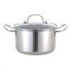 YUTAI cookware stainless steel Casserole with Wire Handle 2.7QT-5QT