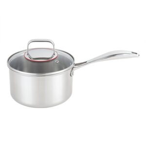 YUTAI factory Tri-Ply Stainless Steel cookware saucepan 1.5 2.0 quart