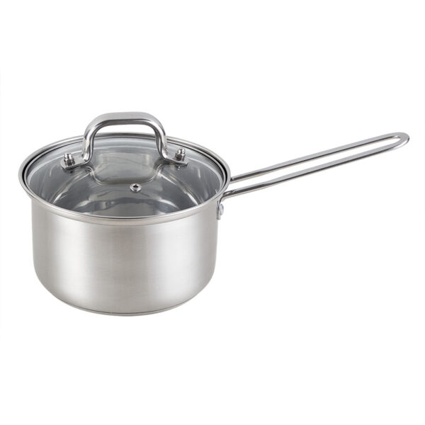 Yutai 1810 stainless steel 1.5 qt. saucepan with lid,China cookware factory