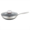 Yutai Non-Stick Cookware 32cm Tri-Ply Stainless Steel Wok Pan